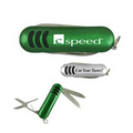 Metal Mini 3 Function Tool With Keyring